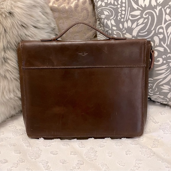 Satcel & Page Bags Satchel Page Vintage Brown Distressed Leather
